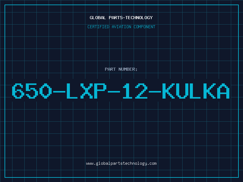 Aviation Part 650-LXP-12-KULKA