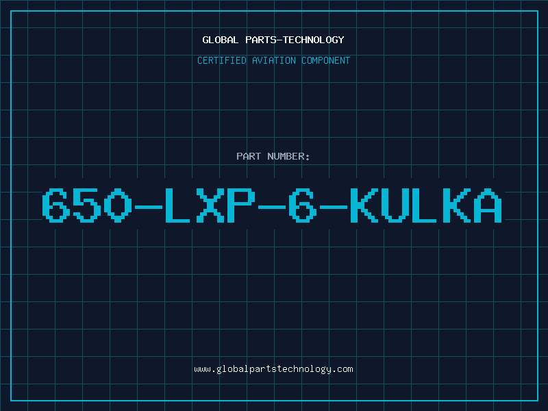 Aviation Part 650-LXP-6-KULKA