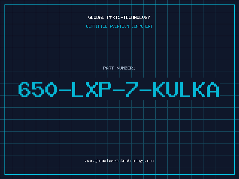 Aviation Part 650-LXP-7-KULKA