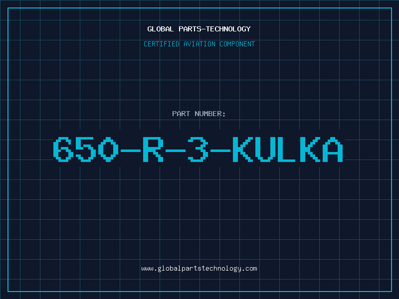 Aviation Part 650-R-3-KULKA
