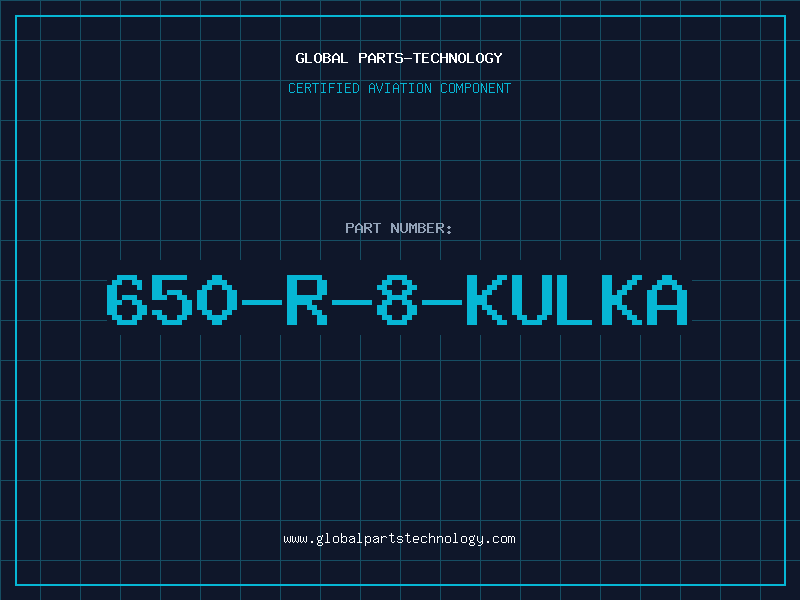 Aviation Part 650-R-8-KULKA