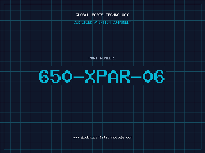 Aviation Part 650-XPAR-06