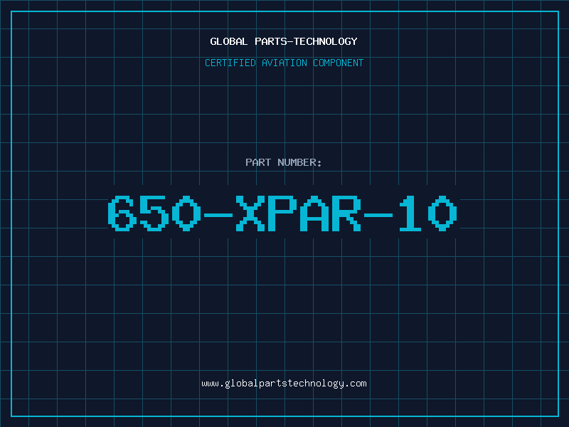 Aviation Part 650-XPAR-10