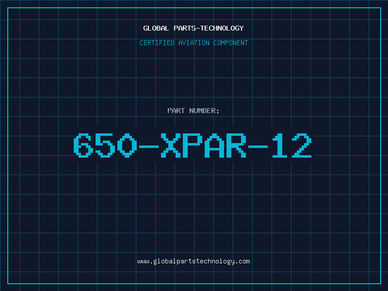 Aviation Part 650-XPAR-12