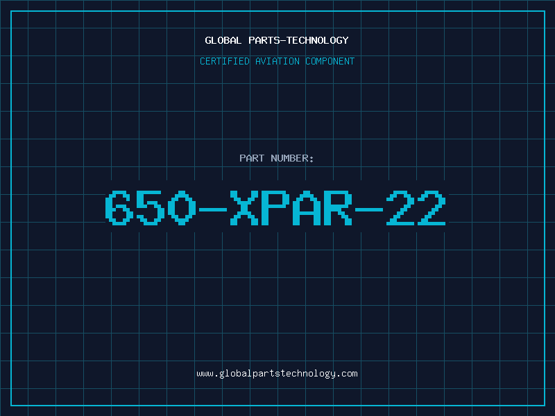 Aviation Part 650-XPAR-22
