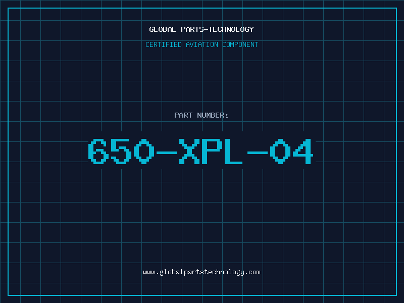 Aviation Part 650-XPL-04