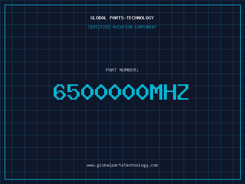 Aviation Part 6500000MHZ