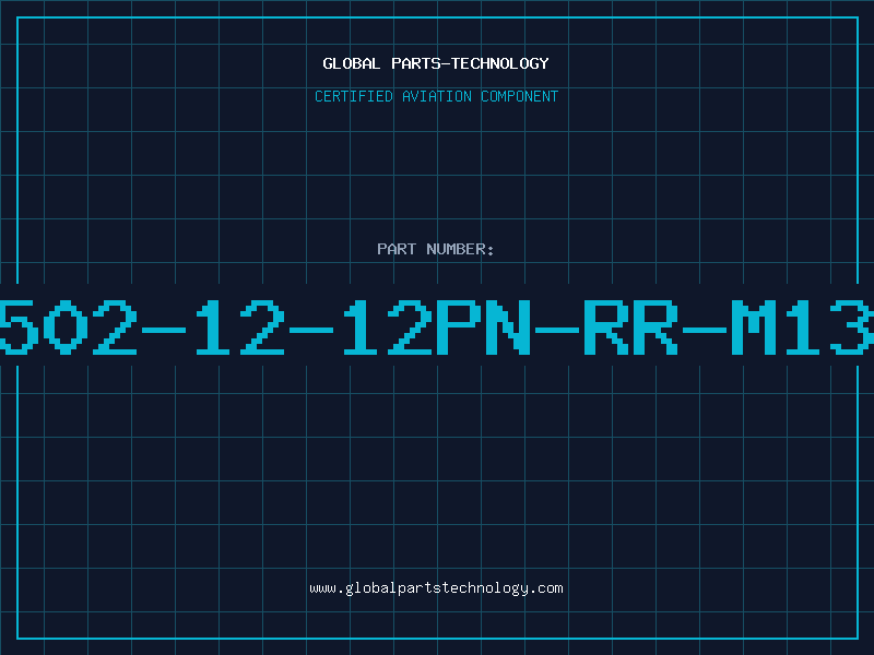Aviation Part 6502-12-12PN-RR-M134