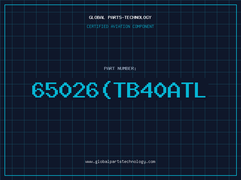Aviation Part 65026TB40ATL