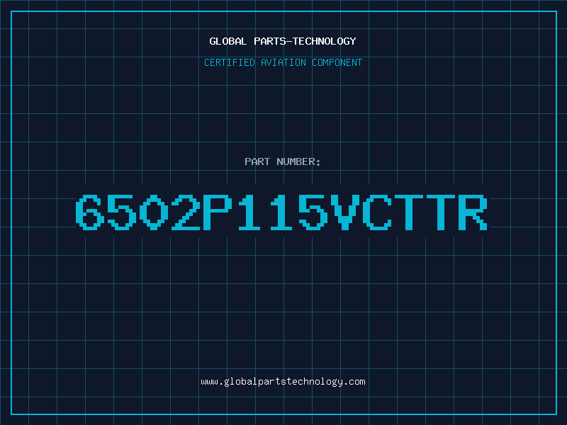 Aviation Part 6502P115VCTTR