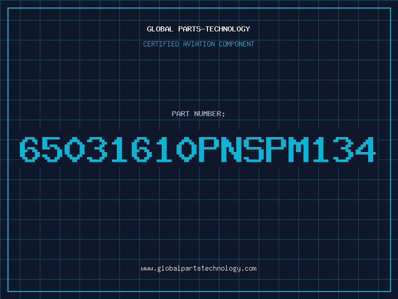 Aviation Part 65031610PNSPM134