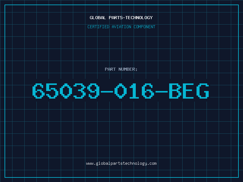 Aviation Part 65039-016-BEG