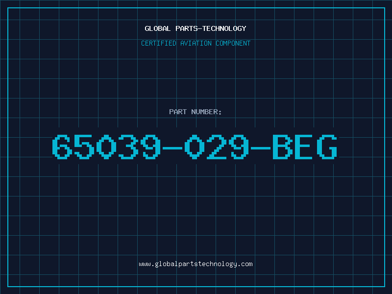Aviation Part 65039-029-BEG