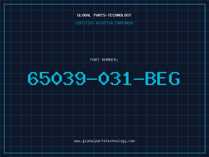 Aviation Part 65039-031-BEG