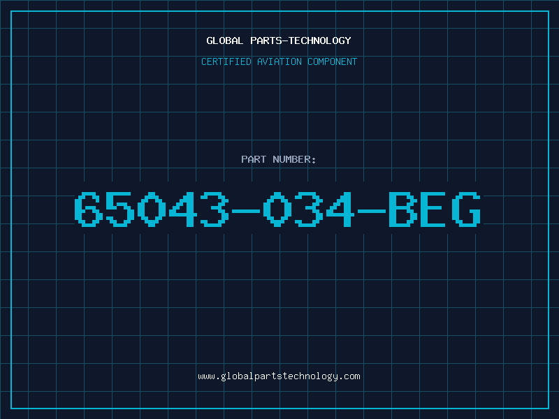 Aviation Part 65043-034-BEG