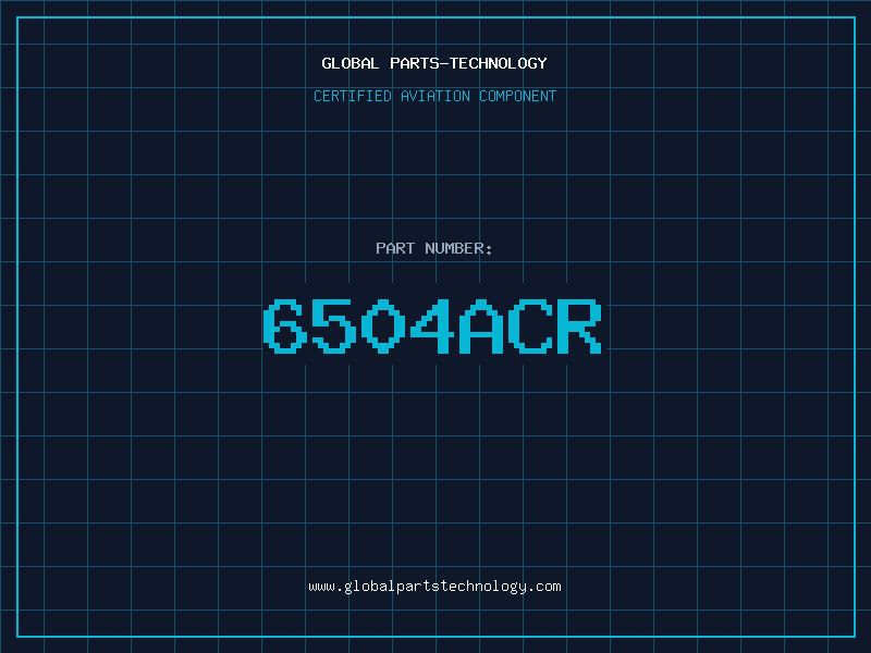 Aviation Part 6504ACR