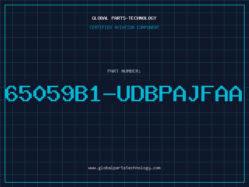 Aviation Part 65059B1-UDBPAJFAA