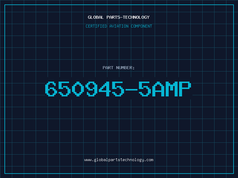 Aviation Part 650945-5AMP