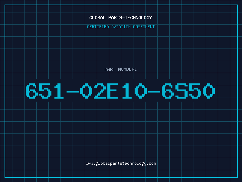 Aviation Part 651-02E10-6S50