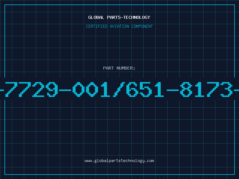 Aviation Part 651-7729-001/651-8173-002