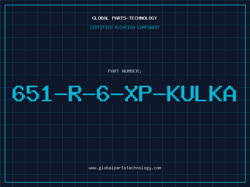 Aviation Part 651-R-6-XP-KULKA