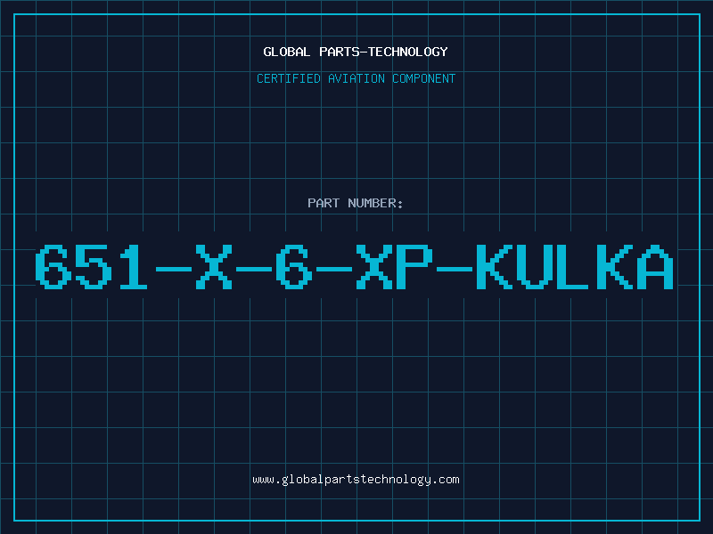 Aviation Part 651-X-6-XP-KULKA