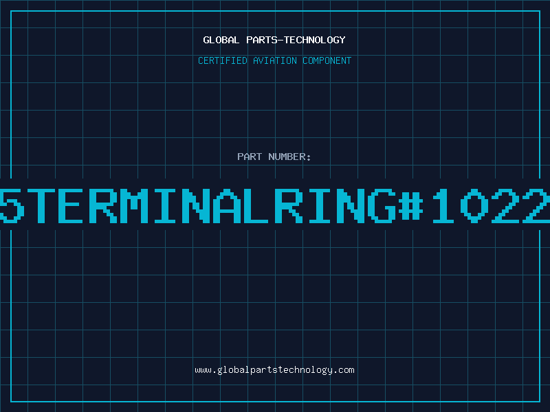 Aviation Part 651105TerminalRing#1022-18GA
