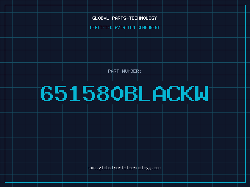 Aviation Part 651580BLACKW