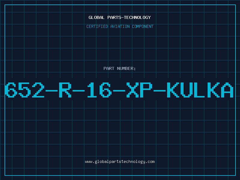 Aviation Part 652-R-16-XP-KULKA
