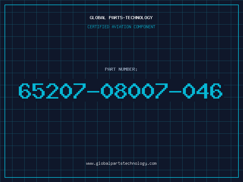 Aviation Part 65207-08007-046