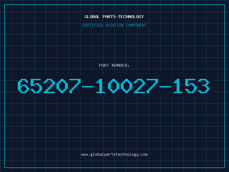 Aviation Part 65207-10027-153