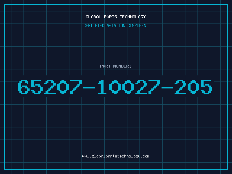 Aviation Part 65207-10027-205