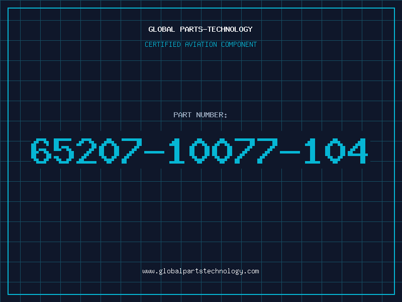 Aviation Part 65207-10077-104