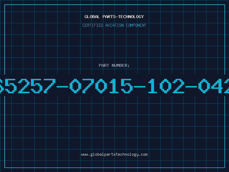 Aviation Part 65257-07015-102-042