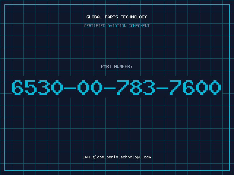 Aviation Part 6530-00-783-7600