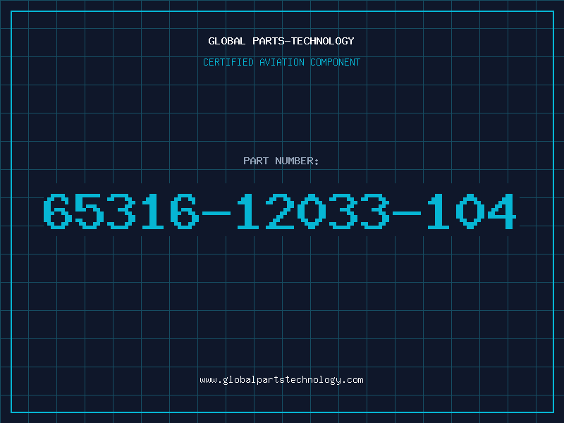 Aviation Part 65316-12033-104