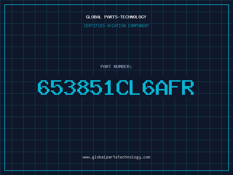 Aviation Part 653851CL6AFR