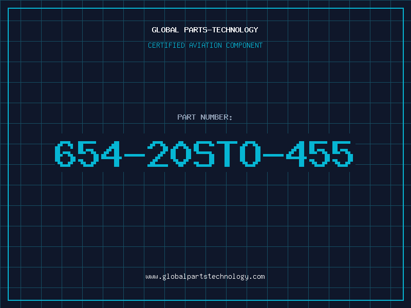 Aviation Part 654-20STO-455