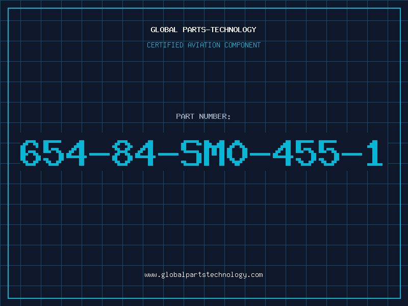 Aviation Part 654-84-SM0-455-1