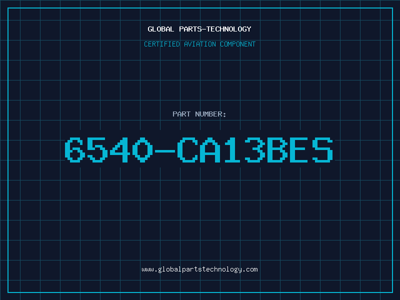 Aviation Part 6540-CA13BES