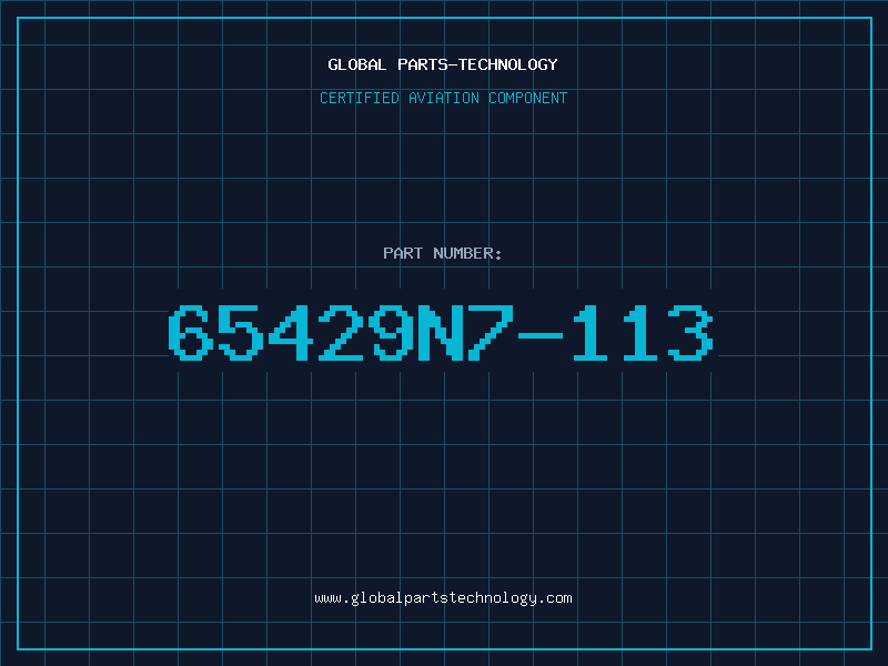 Aviation Part 65429N7-113