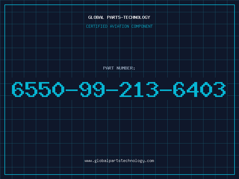 Aviation Part 6550-99-213-6403