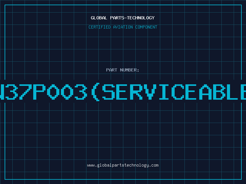 Aviation Part 6550W37P003serviceablepart