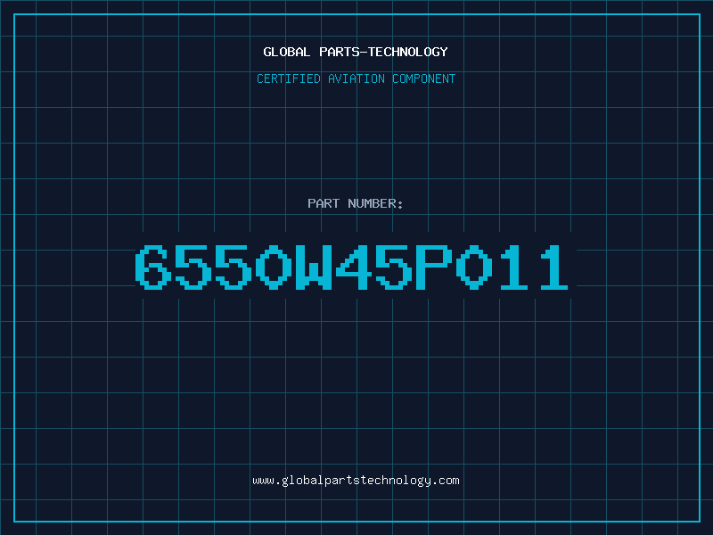 Aviation Part 6550W45P011