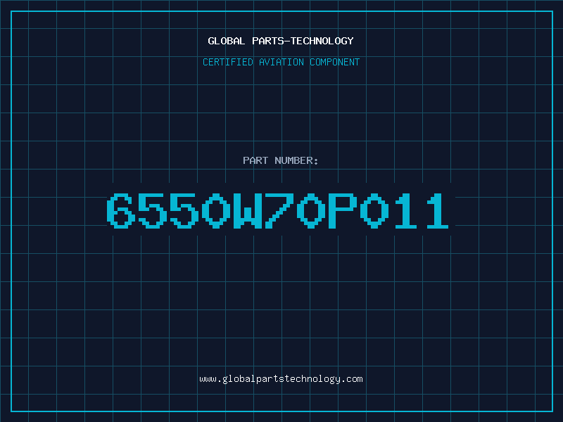 Aviation Part 6550W70P011