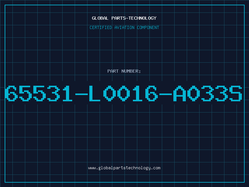 Aviation Part 65531-L0016-A033S