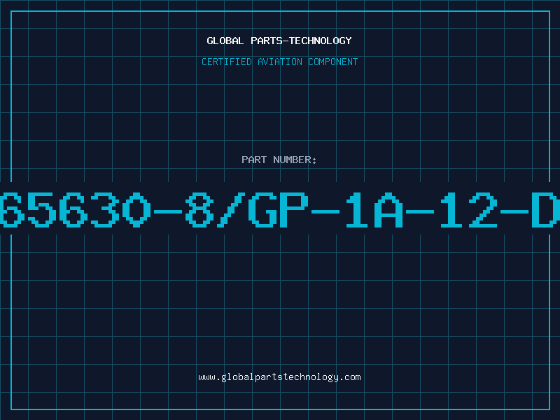 Aviation Part 65630-8/GP-1A-12-D