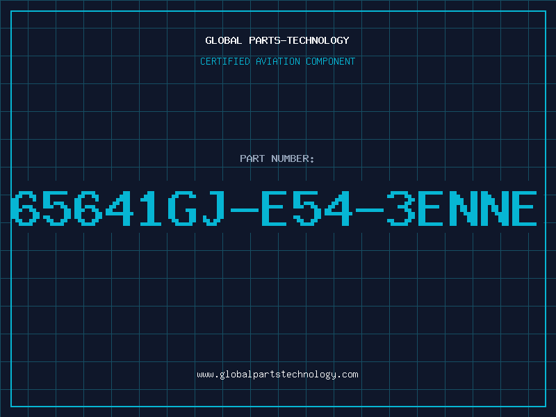 Aviation Part 65641GJ-E54-3ENNE
