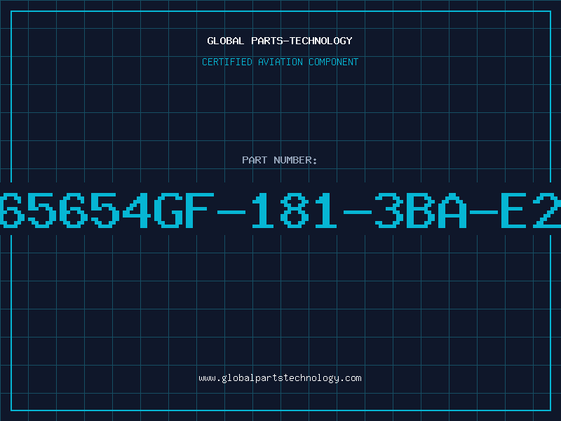 Aviation Part 65654GF-181-3BA-E2
