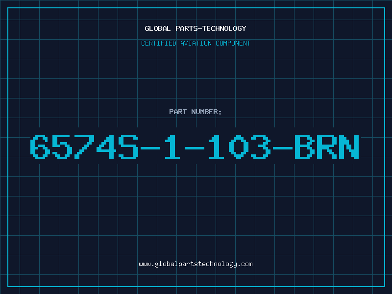 Aviation Part 6574S-1-103-BRN